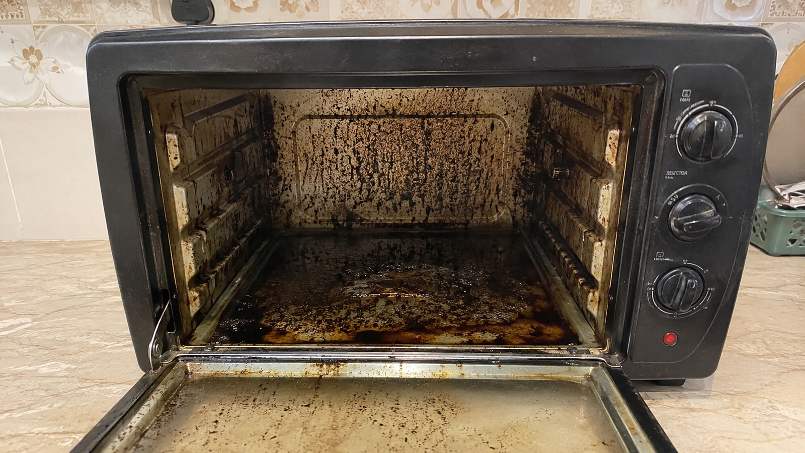 Greasy Oven filter before using StoveX